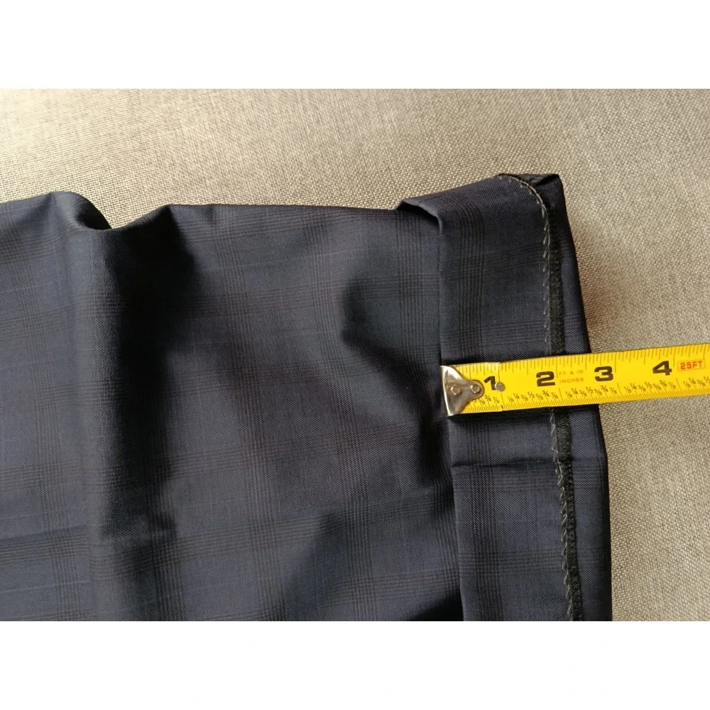 Ermenegildo Zegna Teaveller Saks Fifth Avenue Suit Men 52 Glen Plaid Pants 46X31